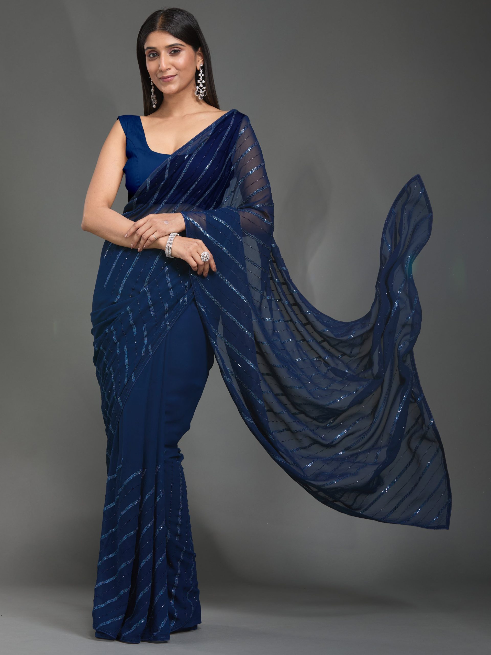 Joyous Roads – Navy Blue